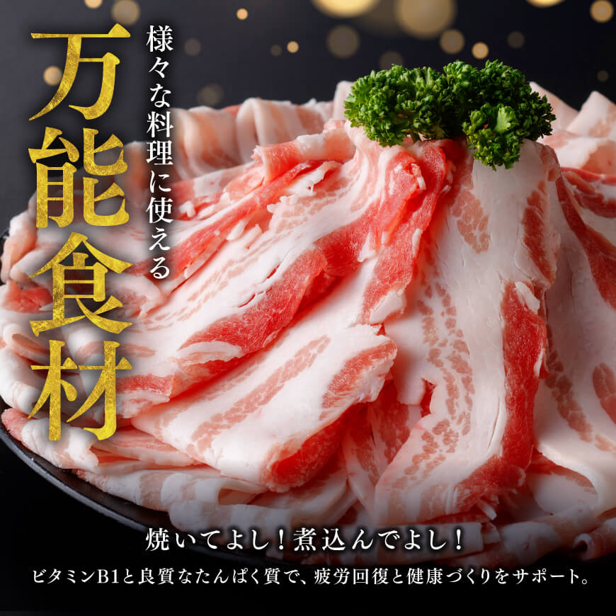 ※令和8年8月発送※宮崎県産豚バラスライス2.0kg 【 肉 豚肉 バラ スライス ミヤチク 】