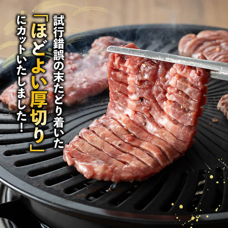 【訳あり】「メガ」容量！特製塩だれ厚切り牛タン　1kg（500g×2）【 肉 牛 牛肉 タン 牛タン 牛たん BBQ 焼肉 送料無料】