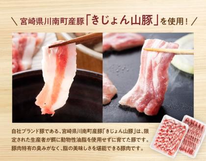 山豚ロースしゃぶ・バラ焼肉セット【豚肉 肉 国産豚 ブランド豚 宮崎県産】