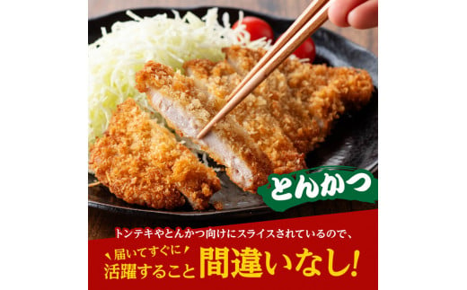 宮崎ブランドポーク ローストンテキ・とんかつ用カット 2kg【 九州産 豚 ぶた 肉 ロース とんかつ トンカツ 豚カツ 豚かつ おうちごはん おうち時間 】  