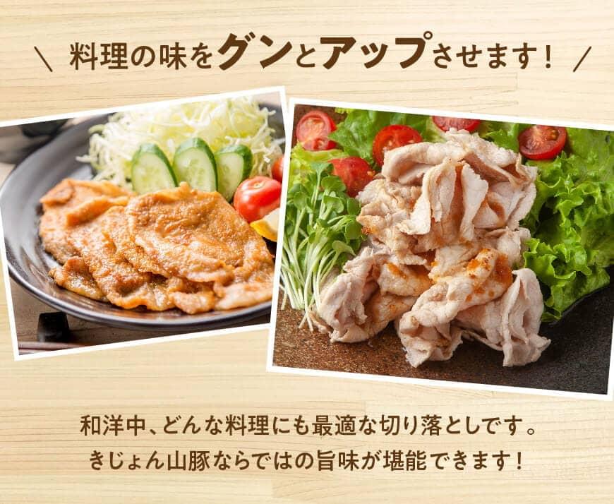 【12ヶ月定期便】宮崎県産豚肉「きじょん山豚」切り落とし　計3.5kg（500g×7パック）【 肉 豚 豚肉 切り落とし 】