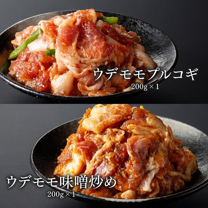 「まるみ豚」宮崎県産豚肉　人気セット　計1.1kg 【 豚肉 豚 肉 国産 川南町 ウデ モモ ハンバーグ ローススライス バラスライス 】