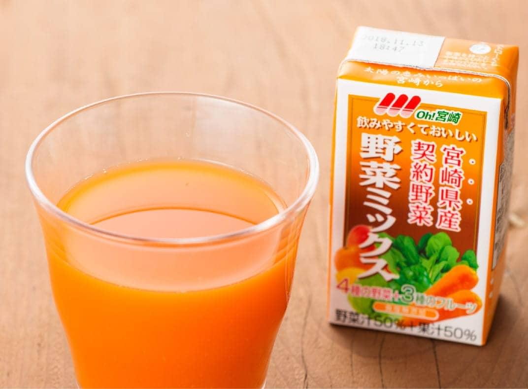 ※数量限定※【訳あり】サンAOh！宮崎野菜ミックス紙パック125ml×48本 【 野菜飲料 野菜ジュース ミックスジュース 飲料類 セット ジュース ソフトドリンク 】