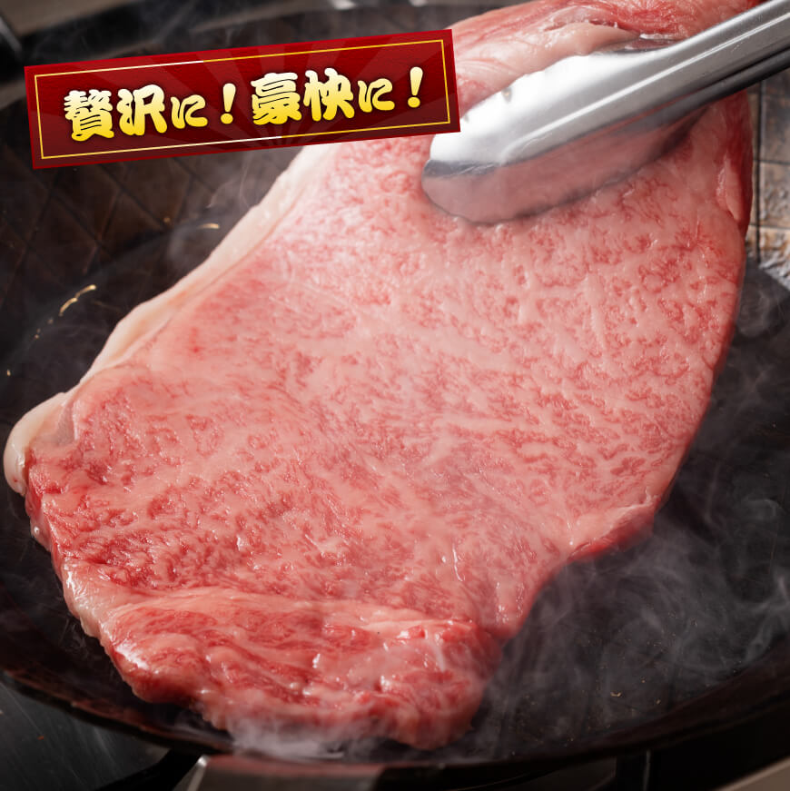 《数量限定》宮崎牛ロースステーキ1枚 (250g)【 肉 牛肉 宮崎県産 黒毛和牛ミヤチク】