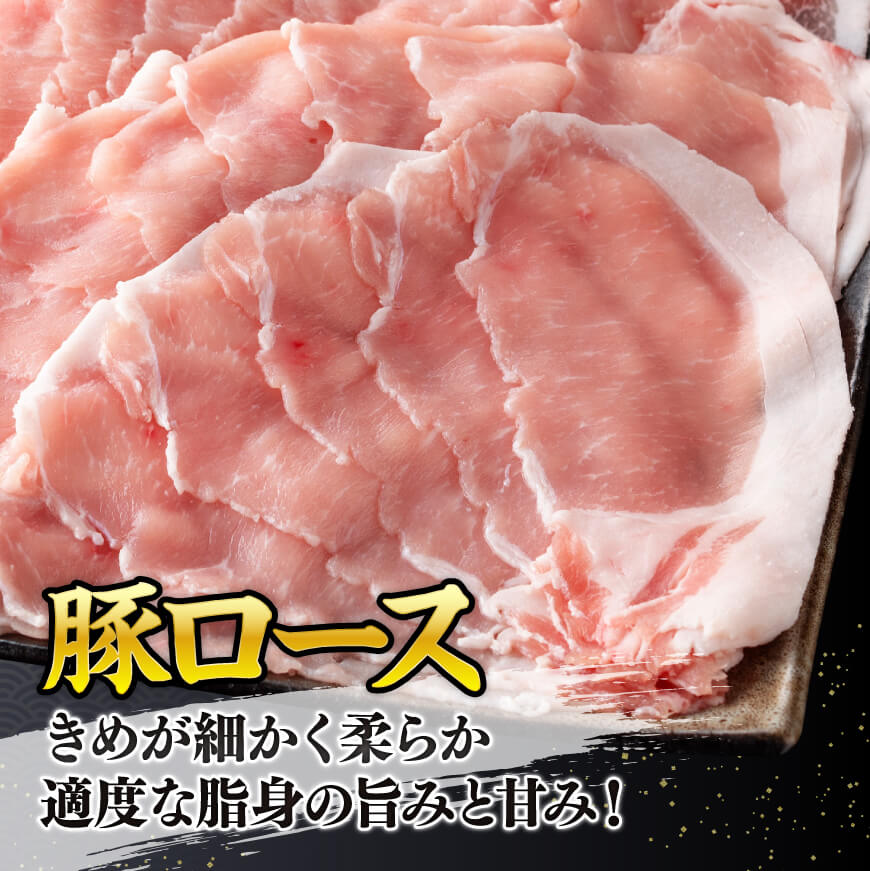 ※令和8年2月発送※ 宮崎県産 豚ロース しゃぶしゃぶ 2.5kg ( 500g ×5 ) 【 豚肉 豚 肉 国産 うす切り 】