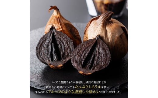 デカ黒にんにく「黒の塊」DX６粒【にんにく 国産 九州産 宮崎県産 発酵 ニンニク 送料無料】