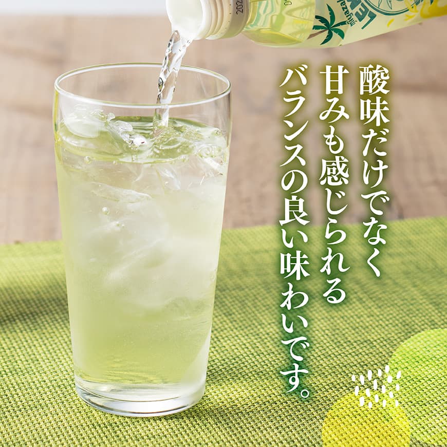 サンA宮崎育ちのレモネード500mlＰＥＴ　24本入り【飲料 栄養機能食品 レモン 檸檬 マルチビタミン配合 PET セット ジュース 長期保存 備蓄 送料無料】