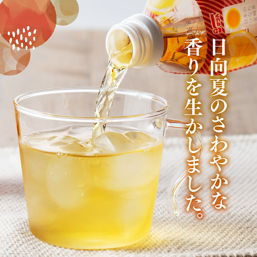 【6ヶ月定期便】 サンA 日向夏 紅茶 HINATA TEA 500mlＰＥＴ 24本 入り 【飲料 日向夏 紅茶 PET ジュース 長期保存 送料無料】
