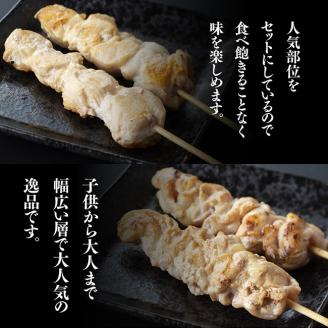 【６ケ月定期便】 焼き鳥 人気部位 串 計４８本 【肉 鶏肉 国産 九州産 宮崎県産 若鶏 焼鳥 やきとり BBQ バーベキュー】