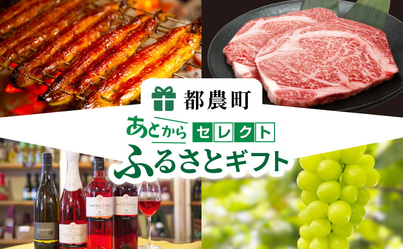 ≪期限1年間≫あとからセレクト 90,000円コース【ふるさとギフト】 あとから選べる カタログ ギフト 鰻 肉 ワイン 都農町_T998-017