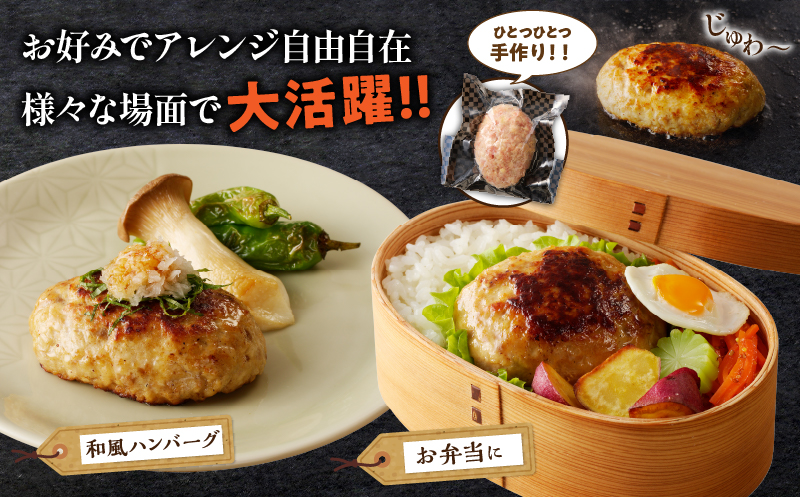 生産者応援!!【期間・数量限定特別規格】宮崎県産豚プレミアムハンバーグ(計21個) 肉 豚肉 加工品 惣菜 国産_T001-0121-ZO