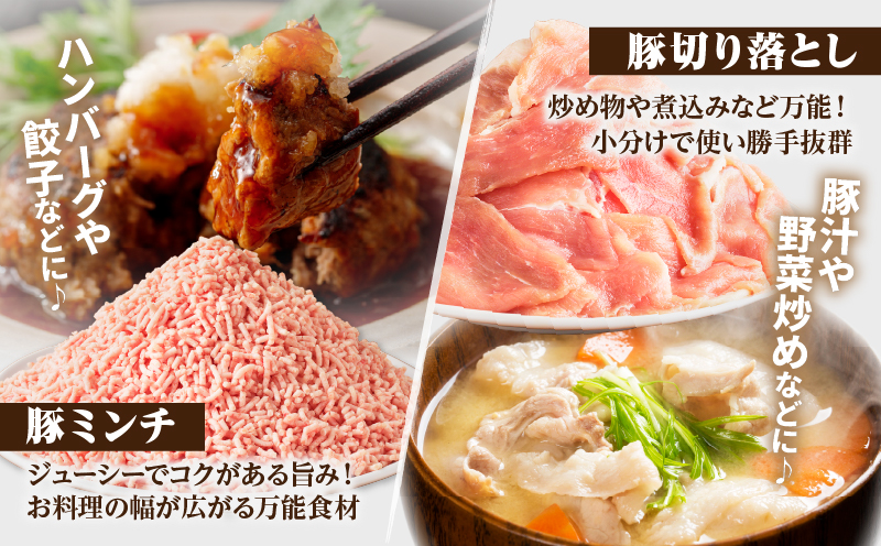 【2週間以内発送】≪宮崎県産≫豚肉6種＼てげスゲーセット／合計4.5kg 肉 豚 豚肉 おかず 国産_T009-032-2W