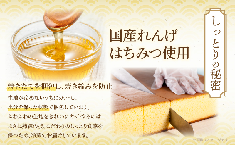【2週間以内発送】老舗菓子舗のカステラ「計3個・個包装」 お菓子 スイーツ 和菓子 本格_T035-0126