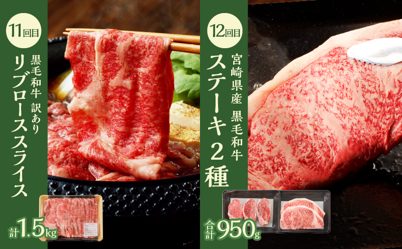 ≪12か月お楽しみ定期便≫都農町定期便(松) 肉 加工品 デザート 国産_T999-010