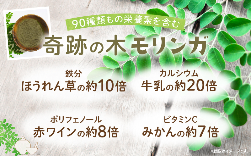 ≪スーパーフード≫モリンガパウダー計120g 健康 粉末 パウダー 加工品 国産_T033-001