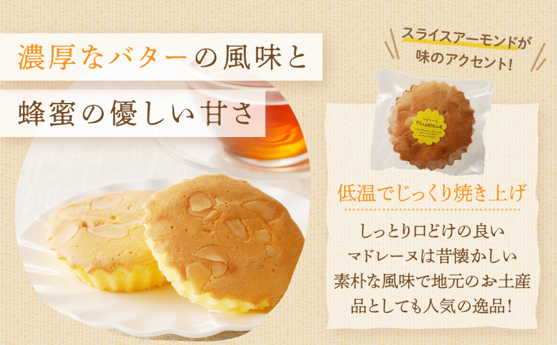 【2週間以内発送】老舗菓子舗のマドレーヌ 「計3個・個包装」 焼き菓子 スイーツ 詰め合わせ 洋菓子_T035-010