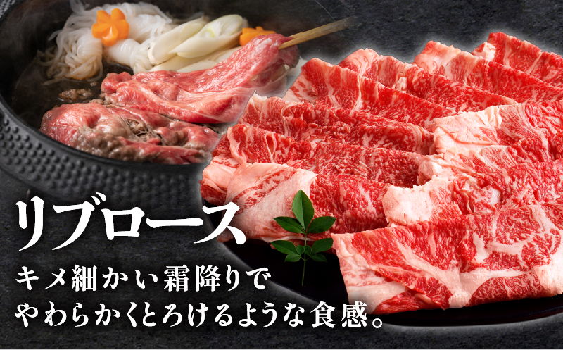 【2週間以内発送】≪訳あり≫黒毛和牛リブローススライス(計500g) 肉 牛 牛肉 国産_T025-007