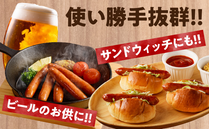 宮崎県産豚粗挽きウインナー計1.5kg 肉 豚 豚肉 おかず 国産_T030-027