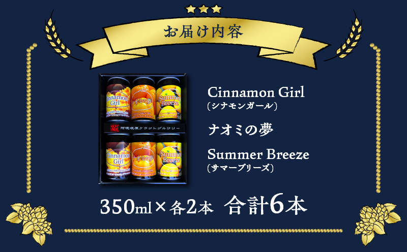 都農クラフトビール詰め合わせ6本セット 酒 アルコール 飲料 国産_T016-003 