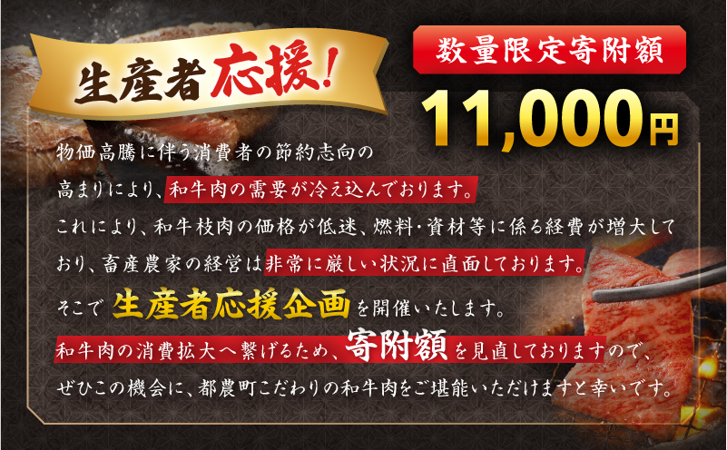 ≪年末年始限定≫“生産者応援”黒毛和牛赤身スライス(計600g) 肉 牛 牛肉 おかず 国産_T030-078-ZO2