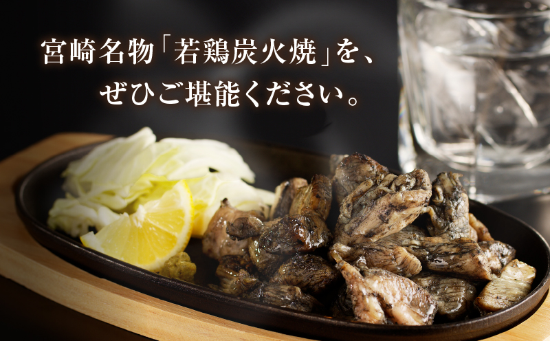 宮崎県産若鶏炭火焼(計1.65kg) 肉 鶏肉 加工品 国産_T017-002