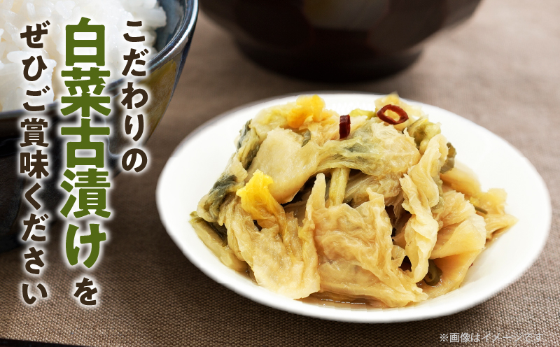 ＼ポスト投函／白菜古漬け（昆布味） 計1袋 (100g) 漬物 おかず 野菜 加工品 国産_T025-0235
