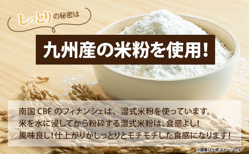 【2週間以内発送】＼ポスト投函／≪グルテンフリー≫米粉のフィナンシェ(計2個) スイーツ お菓子 国産_T038-011