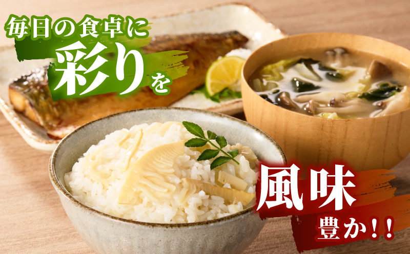 ＼ポスト投函／筍ごはんの素（2合用）漬物 おかず 野菜 加工品 国産_T037-0131