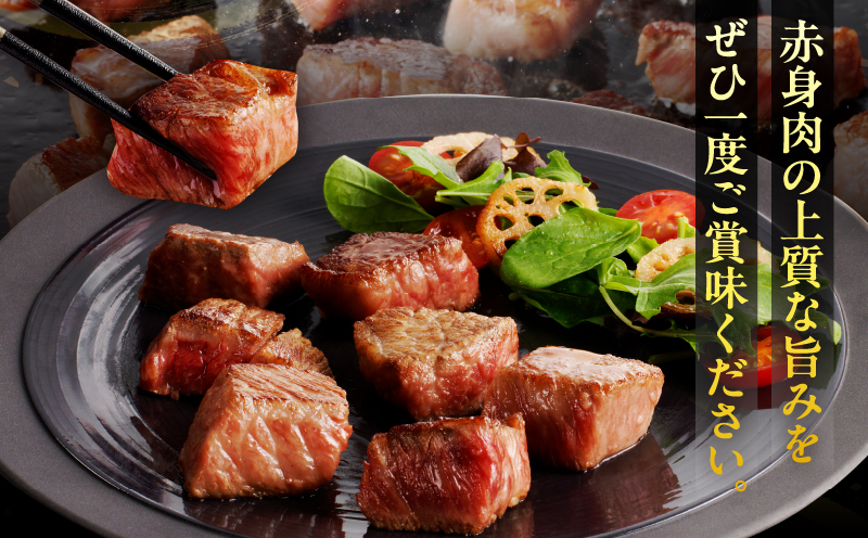 【2週間以内発送】宮崎牛赤身サイコロステーキ(計600g) 肉 牛 牛肉 国産_T009-0252-2W