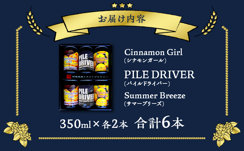 【2週間以内発送】都農クラフトビール詰め合わせ6本セット 酒 アルコール 飲料 国産_T016-0035
