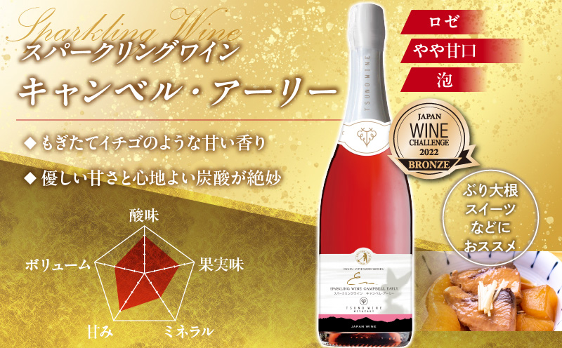 スパークリングワイン飲み比べ3本セット 酒 飲料 アルコール 国産_T014-003