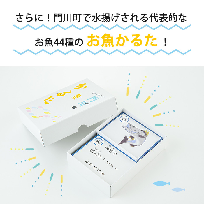 新・門川の魚図鑑と魚かるたセット！お魚 知育 学習 本 書籍 玩具 おもちゃ カードゲーム【AI-4】【門川町地域振興課】
