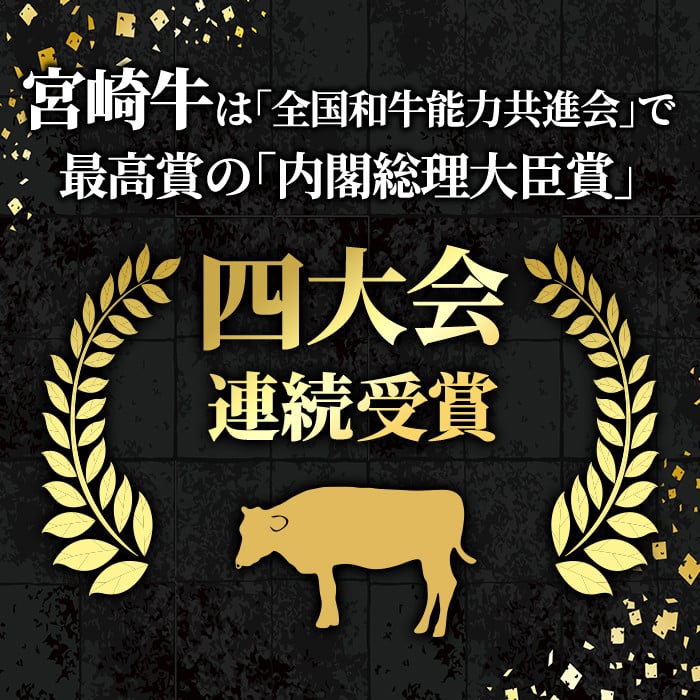 宮崎牛 ロース 厚切り ステーキ(300g)A4 A5 牛肉 精肉 お肉 黒毛和牛 ブランド和牛 お取り寄せ 国産 冷凍  焼肉 BBQ バーベキュー【P-30】【南日本フレッシュフード株式会社(日本ハムマーケティング株式会社)】