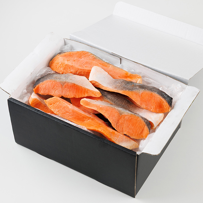 骨取り鮭切り身(2kg) 鮭 冷凍 シャケ サケ 魚 魚介 骨取り 子供【AW-109】【丸正水産】