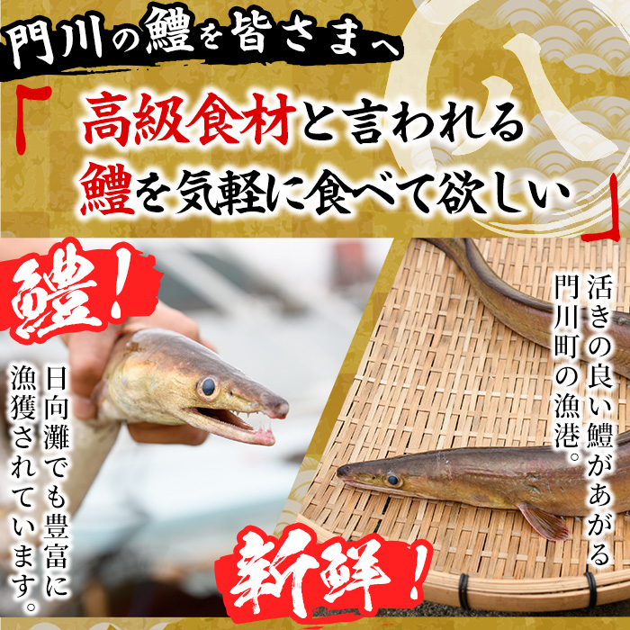 鱧づくしセット(骨切り白鱧×400g、鱧フライ×250g、鱧一夜干し×150g) はも ハモ 骨切り 唐揚げ 海鮮 魚介 おつまみ 惣菜 簡単 お手軽 冷凍 食べ比べ 詰め合わせ 詰合せ 国産 宮崎県産 【O-9】【門川漁業協同組合】