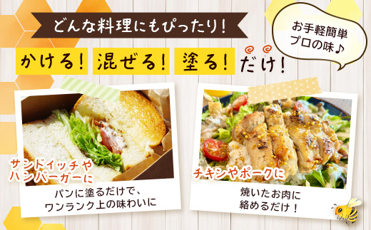 【1月より順次発送】【椎葉村産のはちみつ】を使用したハニーマスタード！ゴッドマイト 90g × 1個 | ハニーマスタード マスタード はちみつ 蜂蜜 粒マスタード 万能ソース 宮崎県 椎葉村 おすすめ 純粋はちみつ | TT-18