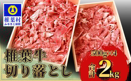 宮崎県産 椎葉牛 切り落とし 2kg A5等級指定［ 宮崎県 椎葉村 国産 国産牛 黒毛和牛 和牛 牛 牛肉 赤身 にく おにく 肉 お肉 a5 A5 すきやき すき焼き カレー シチュー 炒め物 冷凍 ごちそう 贈物 日本三大秘境］【TK-30】