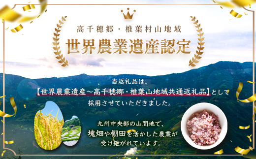 【6回定期便】【雑穀米】藤の花色に染まる美しい六穀米《藤六穀》300g×2袋 6回配送【世界農業遺産 高千穂郷・椎葉山地域】送料無料 定期便 定期 保存食 非常食 米 お米 ご飯 ご当地 贈り物 手土産 お土産 挨拶 祝い ギフト 父 母 栄養 健康 うるち米 たかきび 挽割とうもろこし もちあわ もち麦 黒米【TT-15】