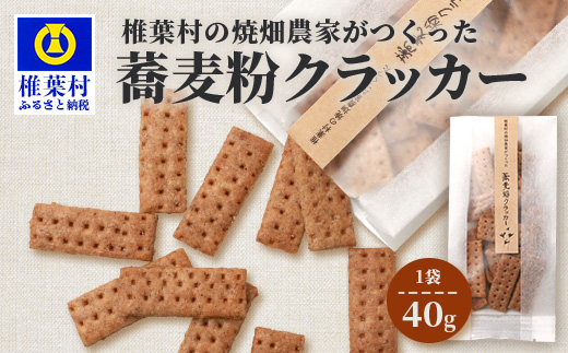 椎葉村の焼畑農家がつくった 蕎麦粉クラッカー【手づくりの焼菓子】［送料無料 宮崎県 椎葉村 椎葉 日本三大秘境 秘境 焼畑 やきはた くらっかー クラッカー 蕎麦 蕎麦粉 そば そばこ 蕎麦粉クラッカー おやつ おかし 菓子 お菓子 焼き菓子 無添加 手作り 自然 ギフト お土産］【YS-34】