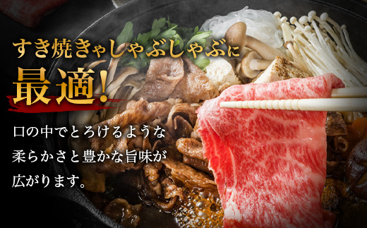 【A5ランク】 宮崎牛 すき焼き 2種 食べ比べ 肩ロース840g・牛もも840g 計1680g すき焼き しゃぶしゃぶ | ふるさと納税 すき焼き しゃぶしゃぶ 肉 牛肉 高級肉 黒毛和牛 国産 モモ 肩ロース 宮崎県 椎葉村 人気 送料無料 | TK-117