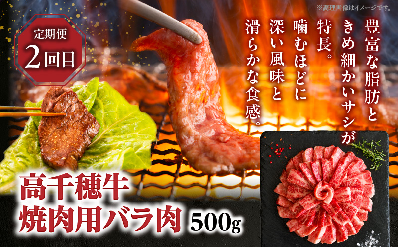 【JALふるさと納税限定】【5月限定受付】高千穂牛 焼肉 BBQ 食べ比べ 3か月定期便 総計1.8kg（肩ロース・バラ・ロース・カルビ）国産和牛 ブランド牛 牛肉 焼肉用 冷凍 焼肉セット 焼肉定期便 しゃぶしゃぶ すき焼き すきしゃぶ 薄切り スライス 国産 セット 詰め合わせ パーティー アウトドア キャンプ グランピング お祝い ギフト プレゼント 宮崎県 高千穂町 ふるさと納税_Tk002-t088