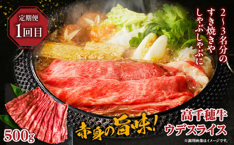 【3か月定期便】高千穂牛ヘルシー定期便 高千穂牛 牛肉 肉 お肉 定期便 定期 国産牛 ブランド牛 黒毛和牛 和牛 ウデ ウデスライス 上モモ モモ 赤身 赤身ブロック すき焼き しゃぶしゃぶ 国産 贈答 贈り物 おかず 普段使い 宮崎県 高千穂 _Tk002-t085