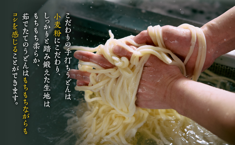 麦のはなの肉うどんセット【10人前】　K071-005_04【粋麺 麦のはな】