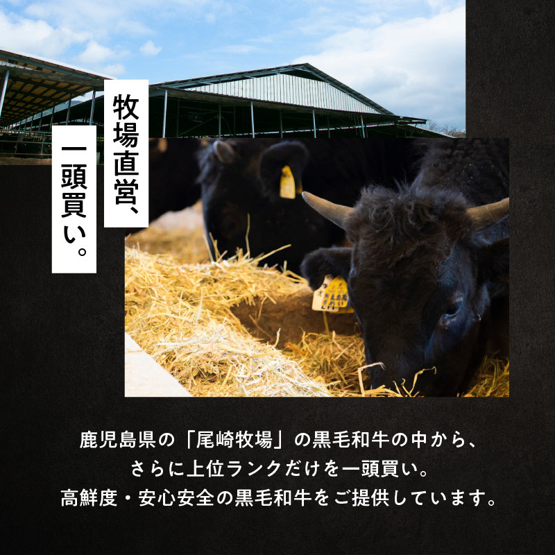 鹿児島六白黒豚切り落とし500g・鹿児島黒毛和牛の切り落とし500g　K130-005