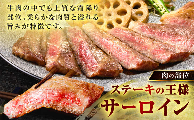 北さつま牛サーロインステーキ　K137-004
