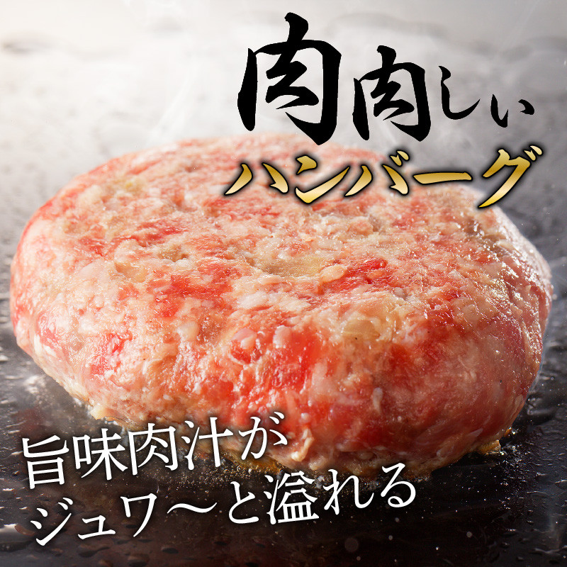 【肉のヨコムラ】鹿児島県産 黒毛和牛100%ハンバーグ（2個入×6パック）　K189-004