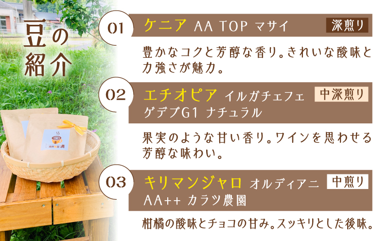 スペシャルティコーヒー飲み比べセット（粉）　K358-002_02