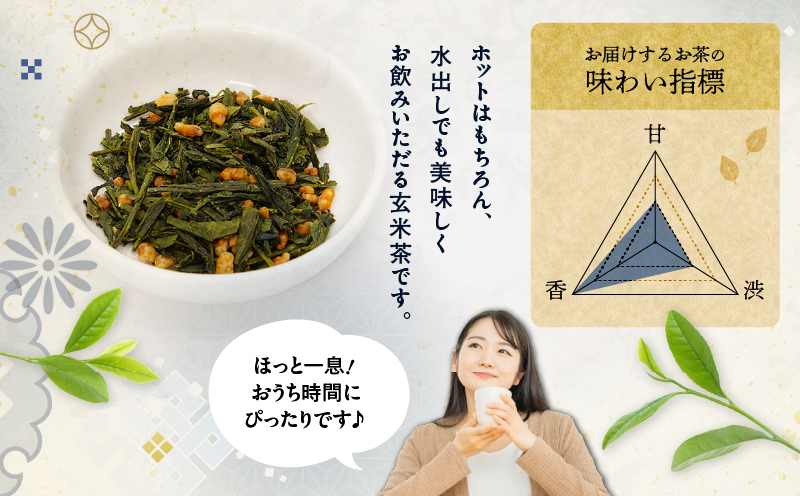 玄米茶ティーバッグ 15個入り（5袋セット）　K346-008_03