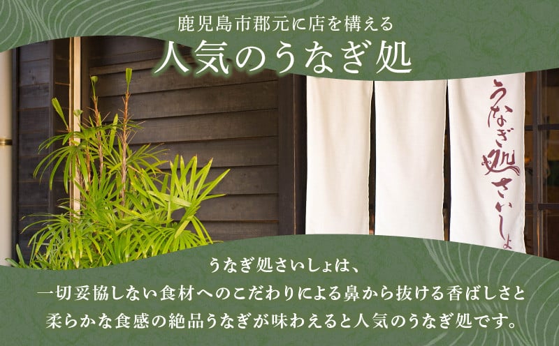 「うなぎ処　さいしょ」うなぎの蒲焼セット　3切×2パック　K030-001