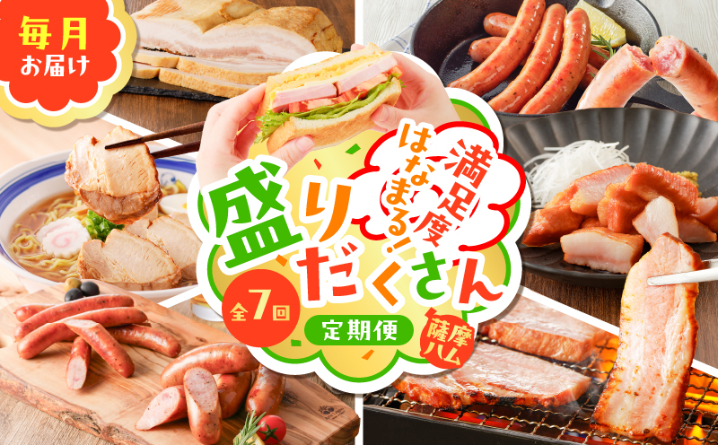 【全7回】盛りだくさん定期便（毎月お届け）　K161-T07m